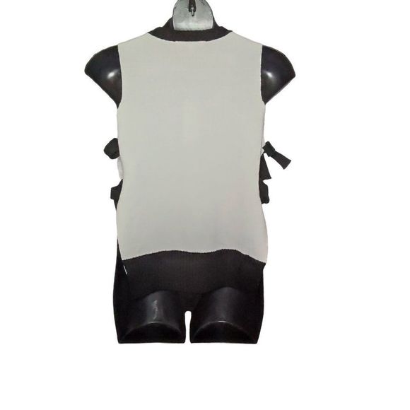 AFTER MARKET Side Tie Sweater Vest M New - Picture 3 of 5